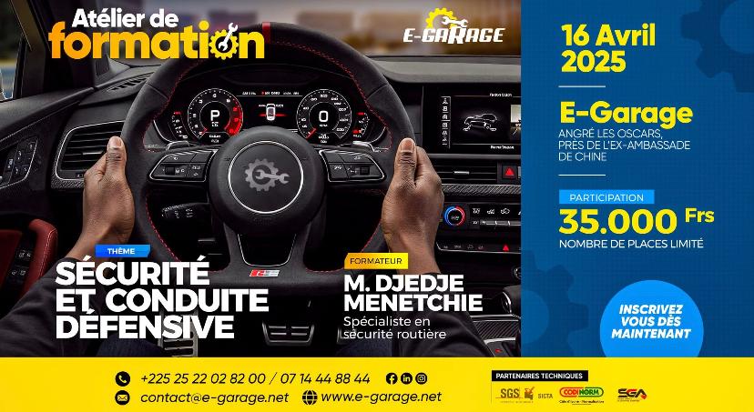 Flyer de la formation: Sécurité et conduite défensive